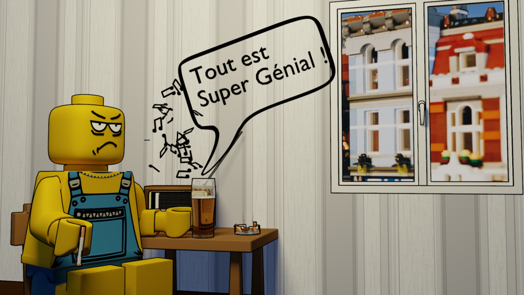 Imgae principale LEGO 3D Blender - Tout est super Génial par Paul MAGNIER
